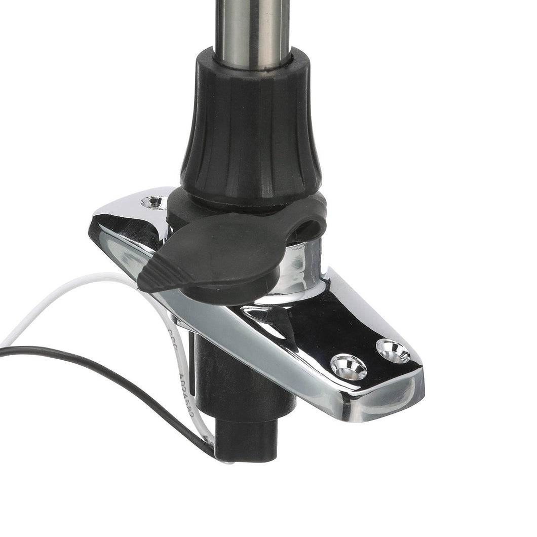 Seachoice LED All-Round White Light for Boating, Stow-A-Way Aluminum Light, 24-1/8 In. -Modern Boat Sales & Service