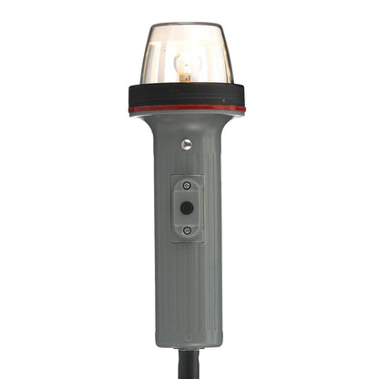 Seachoice Bi-Color Portable Battery-Operated Boat Navigation Stern Light, Horizontal Clamp Mount Default Title -Modern Boat Sales & Service