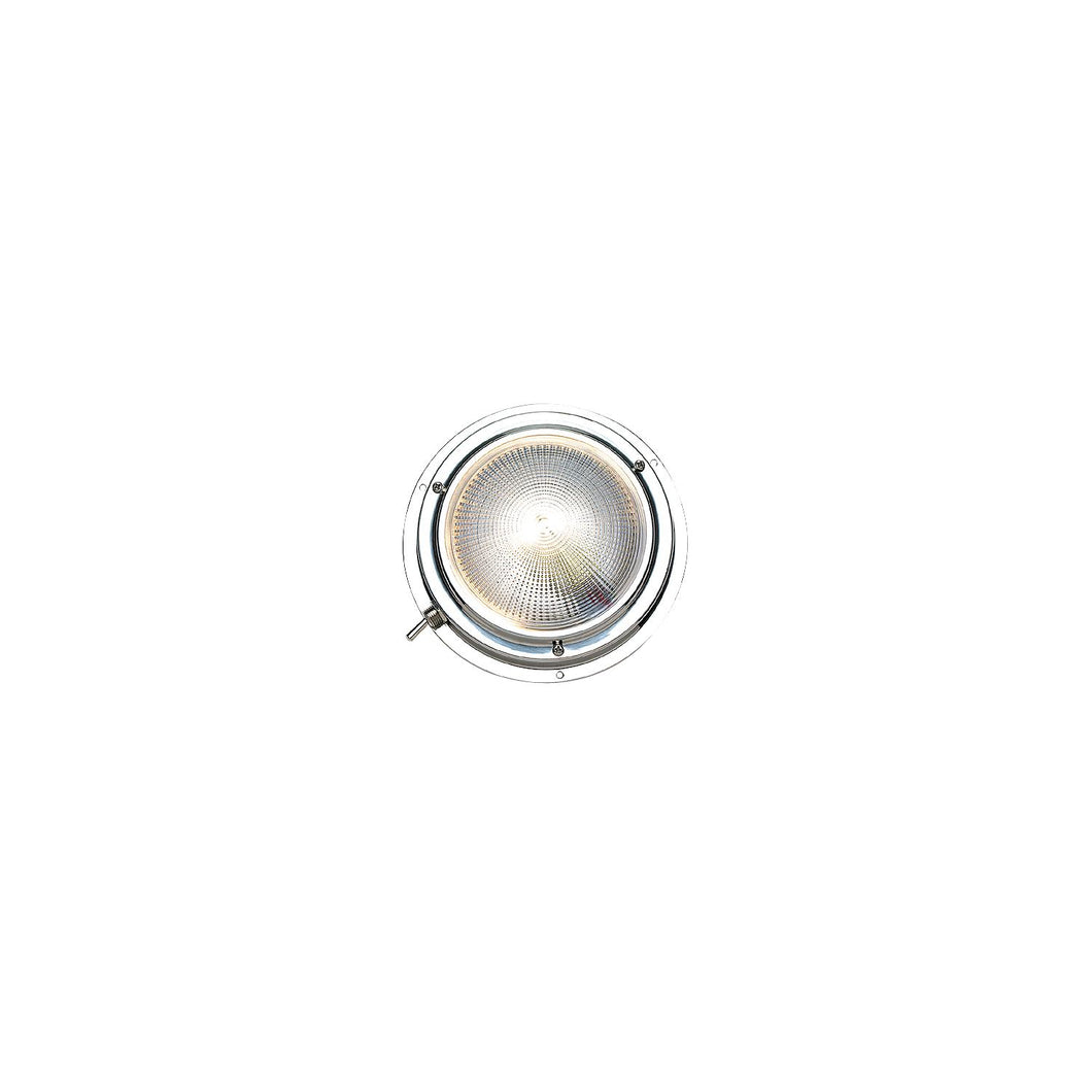 Seachoice Polished Stainless Steel Bright White Dome Light -Modern Boat Sales & Service