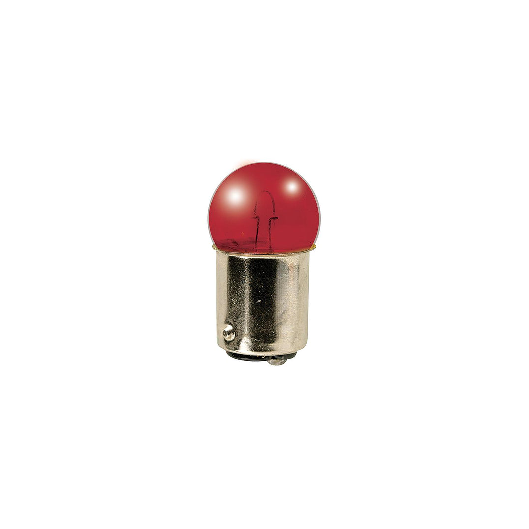 Red Bulb DC Bayonet Base 12V - 10W -Modern Boat Sales & Service