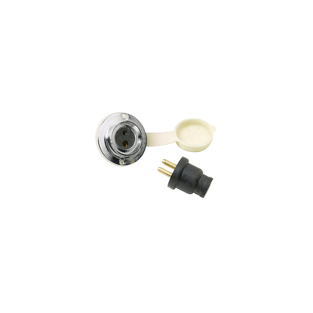 Seachoice Deck Connector With Two Pin Double Contact Socket and Plug -Modern Boat Sales & Service