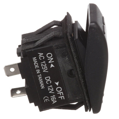 Seachoice Non-Illuminated Rocker Switch, SPST, 2 Terminal, On/Off, Black Default Title -Modern Boat Sales & Service