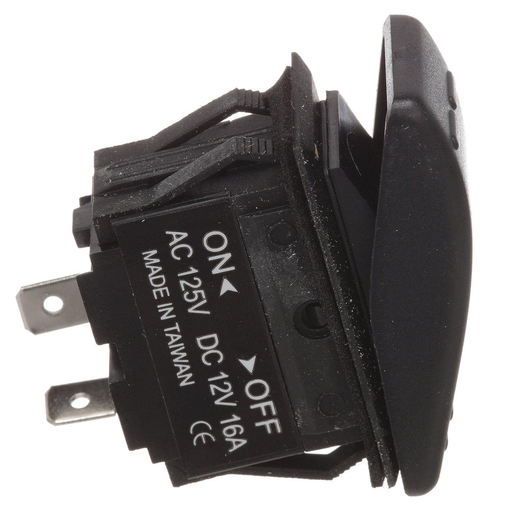 Seachoice Non-Illuminated Rocker Switch, SPST, 2 Terminal, On/Off, Black Default Title -Modern Boat Sales & Service