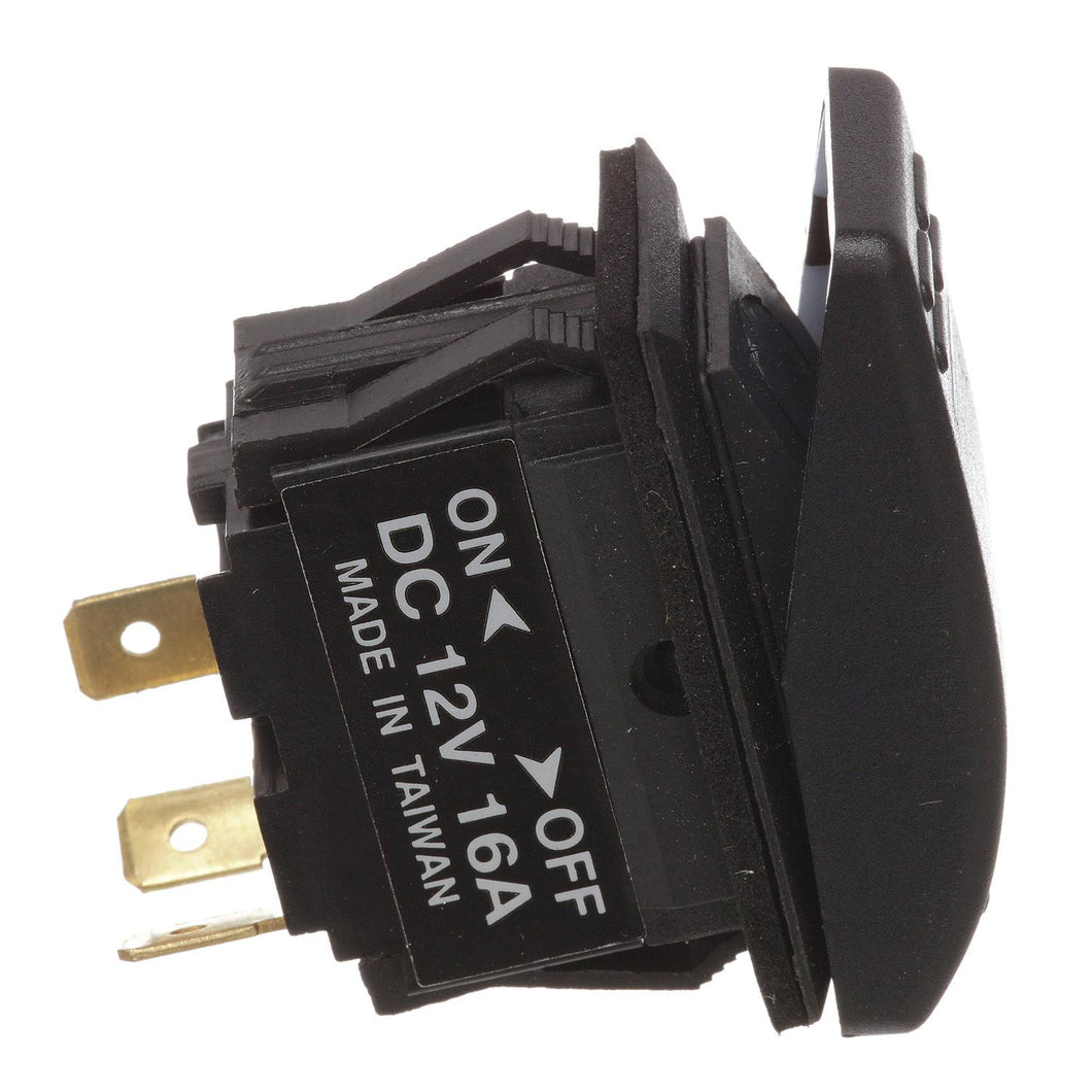 Seachoice Illuminated Rocker Switch, SPST, 3 Terminal, On/Off, Black Default Title -Modern Boat Sales & Service