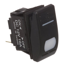 Seachoice Illuminated Rocker Switch, SPST, 3 Terminal, On/Off, Black -Modern Boat Sales & Service