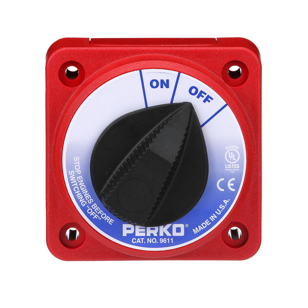 Seachoice 11561 Battery Select Switch, Compact, Disconnect Isolator Cutoff, 12 -50V Default Title -Modern Boat Sales & Service