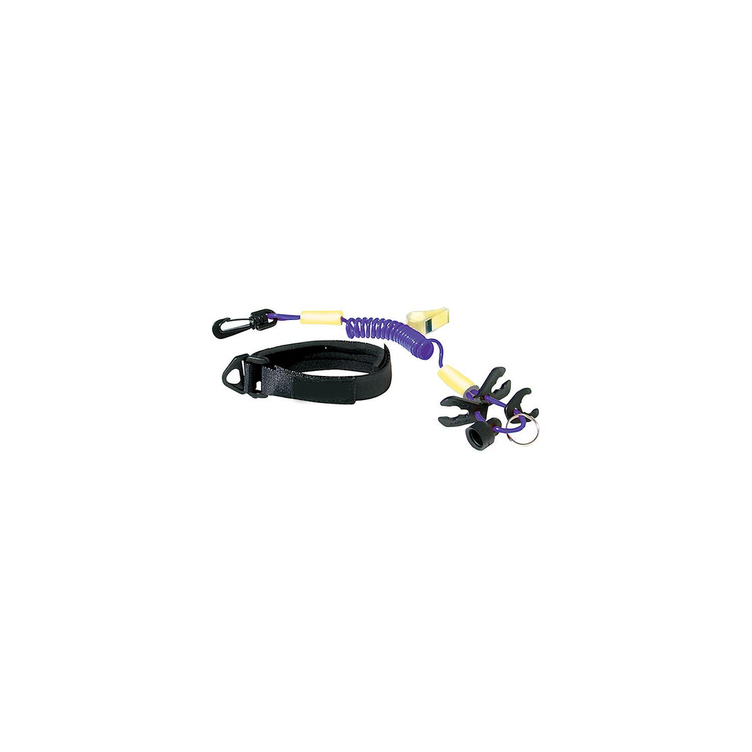 Seachoice 11723 Ultimate Lanyard, Purple/Yellow -Modern Boat Sales & Service