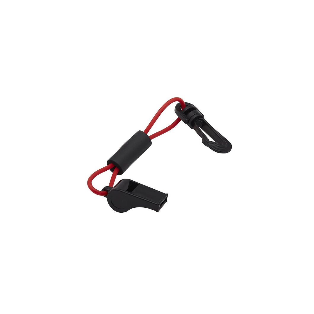 Seachoice Whistle w/ Lanyard, Red/Black -Modern Boat Sales & Service