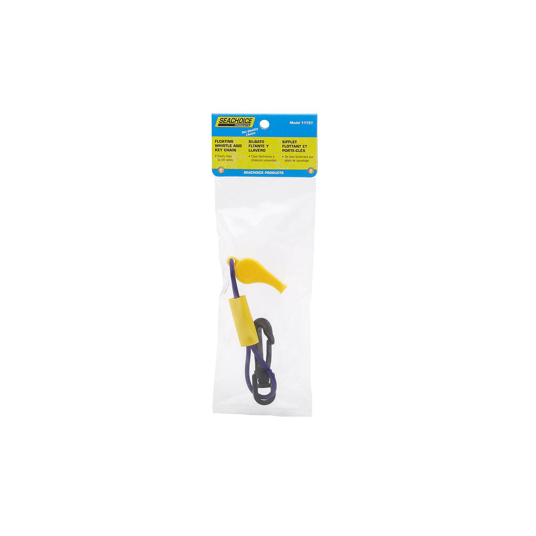 Seachoice Whistle w/ Lanyard, Purple/Yellow Default Title -Modern Boat Sales & Service