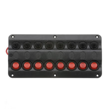 Seachoice 12341 LED 12V 8-Switch Distribution Panel, Pre-Wired, Boat Panel Mount Default Title -Modern Boat Sales & Service