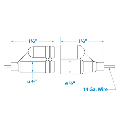 Seachoice In-Line Fuse Holder With Spare, Waterproof, 20 Amp Fuse -Modern Boat Sales & Service