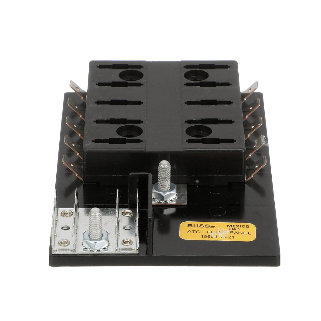 Seachoice Fuse Block ATO/ATC, 10 Gang Ground Bar 12V Default Title -Modern Boat Sales & Service