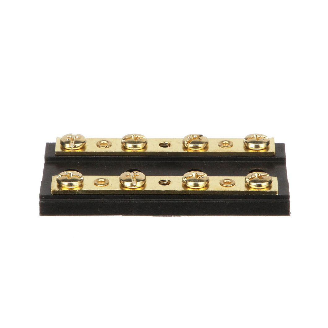 Seachoice Terminal Block, 4-Gang, Plastic Base with Brass Hardware -Modern Boat Sales & Service