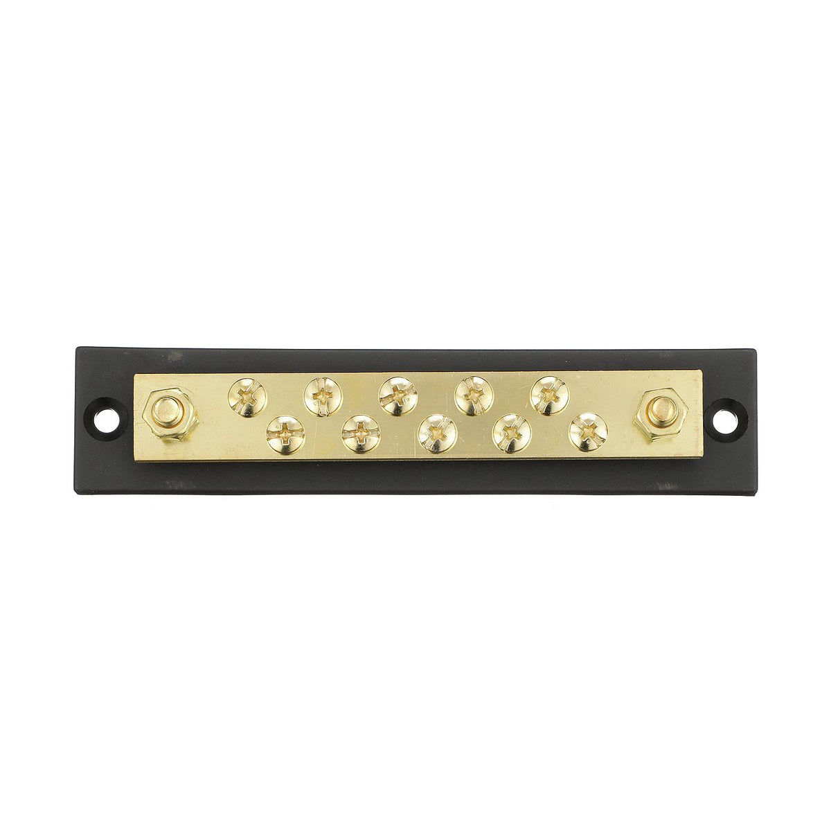 Seachoice 13631 Terminal Block, 10-Gang, Brass Clips and Contacts Default Title -Modern Boat Sales & Service