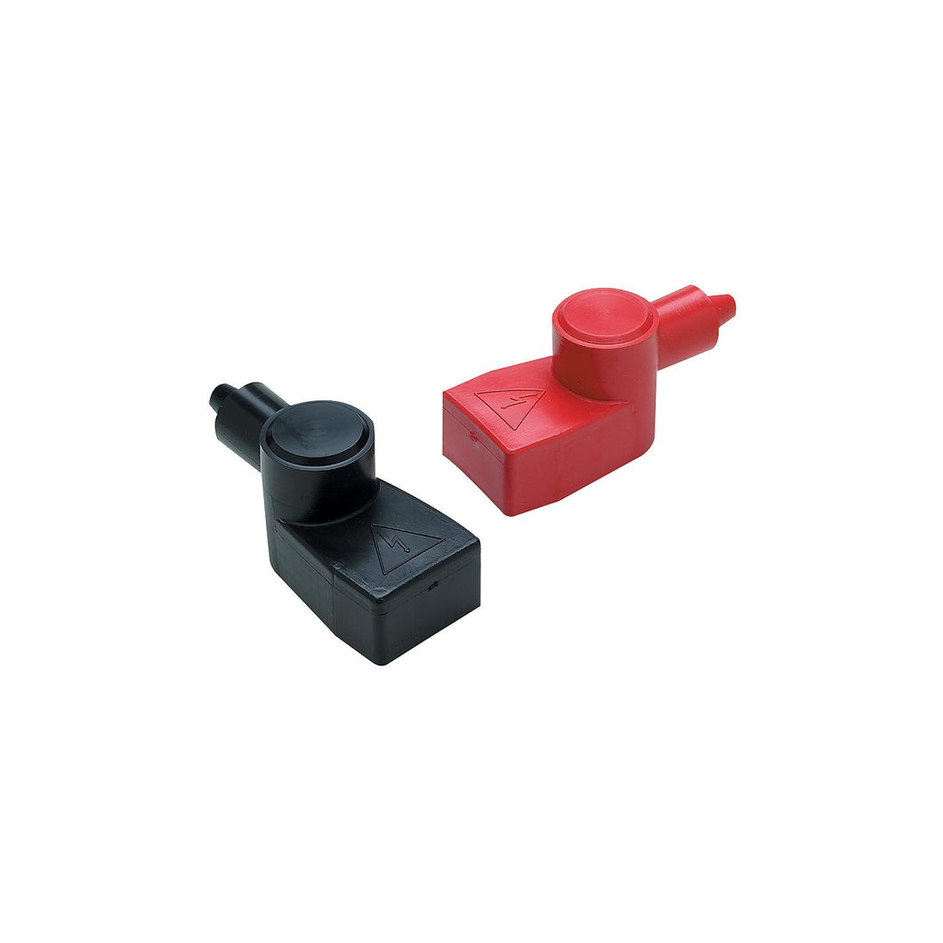 Seachoice Marine Type Battery Terminal Covers (Set Includes 1 Red and 1 Black) Fits Terminals With Wing Nut -Modern Boat Sales & Service