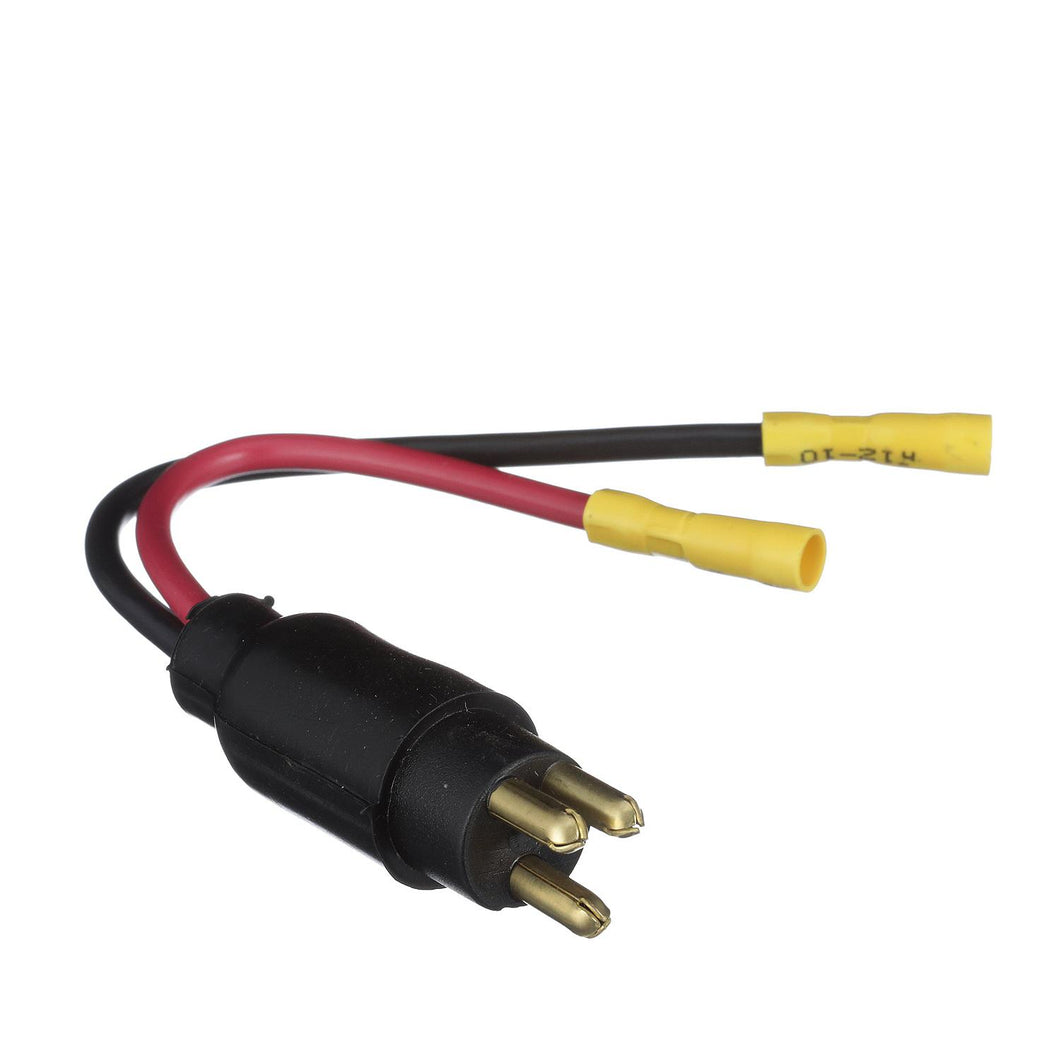 Seachoice Trolling Motor Plug, Straight, Male, Motor Side, 6 in. Lead Wires -Modern Boat Sales & Service