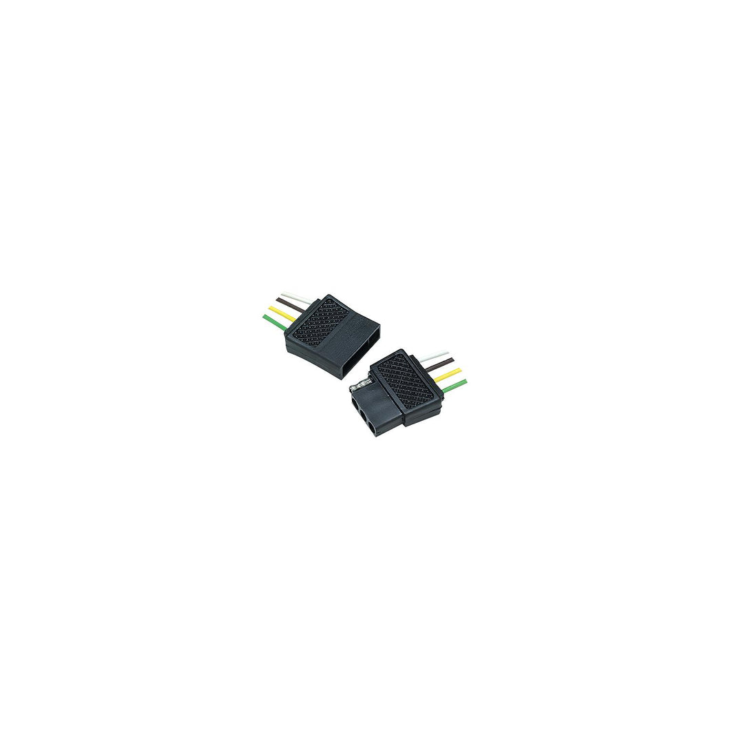 Seachoice 4 Pole Flat Trailer Connector Set includes Car Side and Trailer Side -Modern Boat Sales & Service
