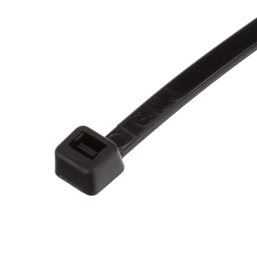 Seachoice Cable Ties, 8 In. Long, 50 Lbs. Max Load, UV Black, Pack of 100 Default Title -Modern Boat Sales & Service