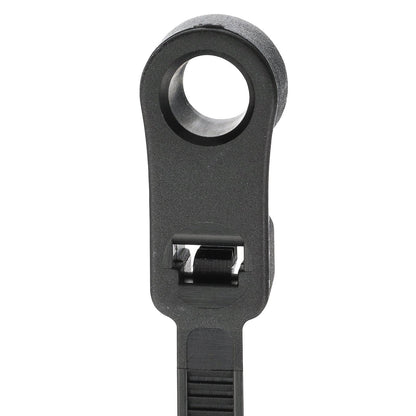 Seachoice 14181 Cable Ties, 8 In. Long, Mounting Design, 50 Lbs. Max Load, UV Black, Pack of 1,000 Default Title -Modern Boat Sales & Service