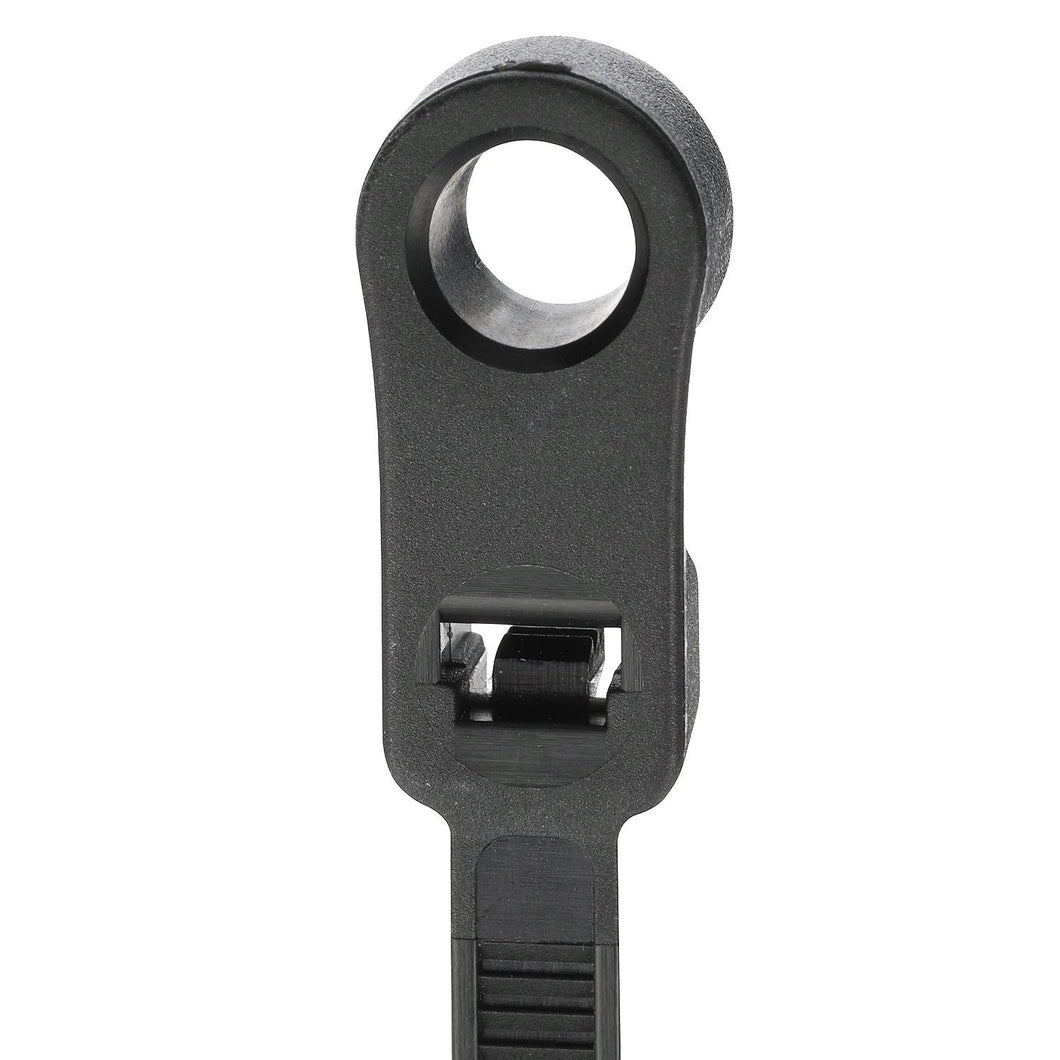 Seachoice 14181 Cable Ties, 8 In. Long, Mounting Design, 50 Lbs. Max Load, UV Black, Pack of 1,000 Default Title -Modern Boat Sales & Service