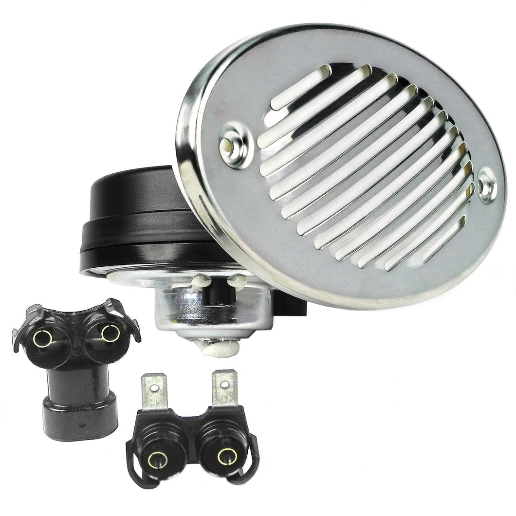 Seachoice 14571 Hidden Boat Horn, ABYC and NMMA Standard, Stainless Steel Cover -Modern Boat Sales & Service