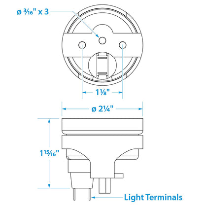 Seachoice Boat Fuel Gauge Kit, Includes Gauge and in-Tank Equipment -Modern Boat Sales & Service