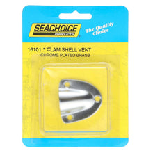 Seachoice Clam Shell Vent, 1-5/16 In. X 1-1/2 In., Chrome-Plated Brass -Modern Boat Sales & Service