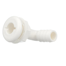 Seachoice 90-Degree Angled Thru-Hull Connector, White Finish, 0.75 in. -Modern Boat Sales & Service