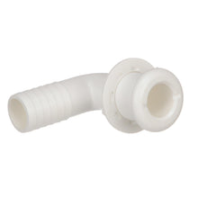 Seachoice 90-Degree Thru-Hull Connector, Fits 1-1/8 In. ID Hose, 1-1/8 In. Max Hull -Modern Boat Sales & Service