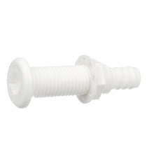 Seachoice Polypropylene Extra Long Thru-Hull Connector for 3/4 in. ID Hose, White Finish -Modern Boat Sales & Service