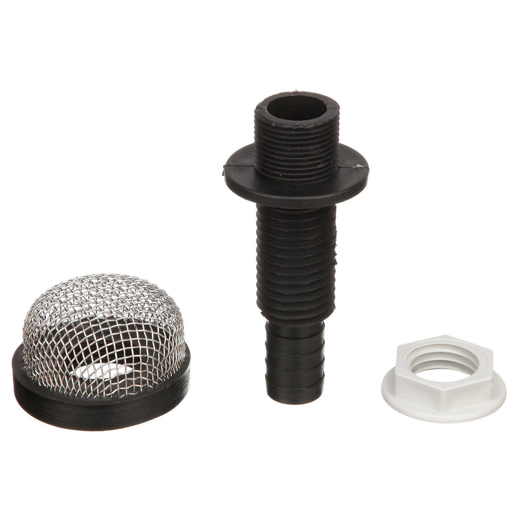 Seachoice Thru-Hull Strainer Mount With Aerator Screen, Fits 3/4 In. Hose Default Title -Modern Boat Sales & Service