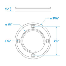 Seachoice Boat Self-Bailing Cockpit Mounted, 2-7/8 In. Scupper Valve Kit -Modern Boat Sales & Service