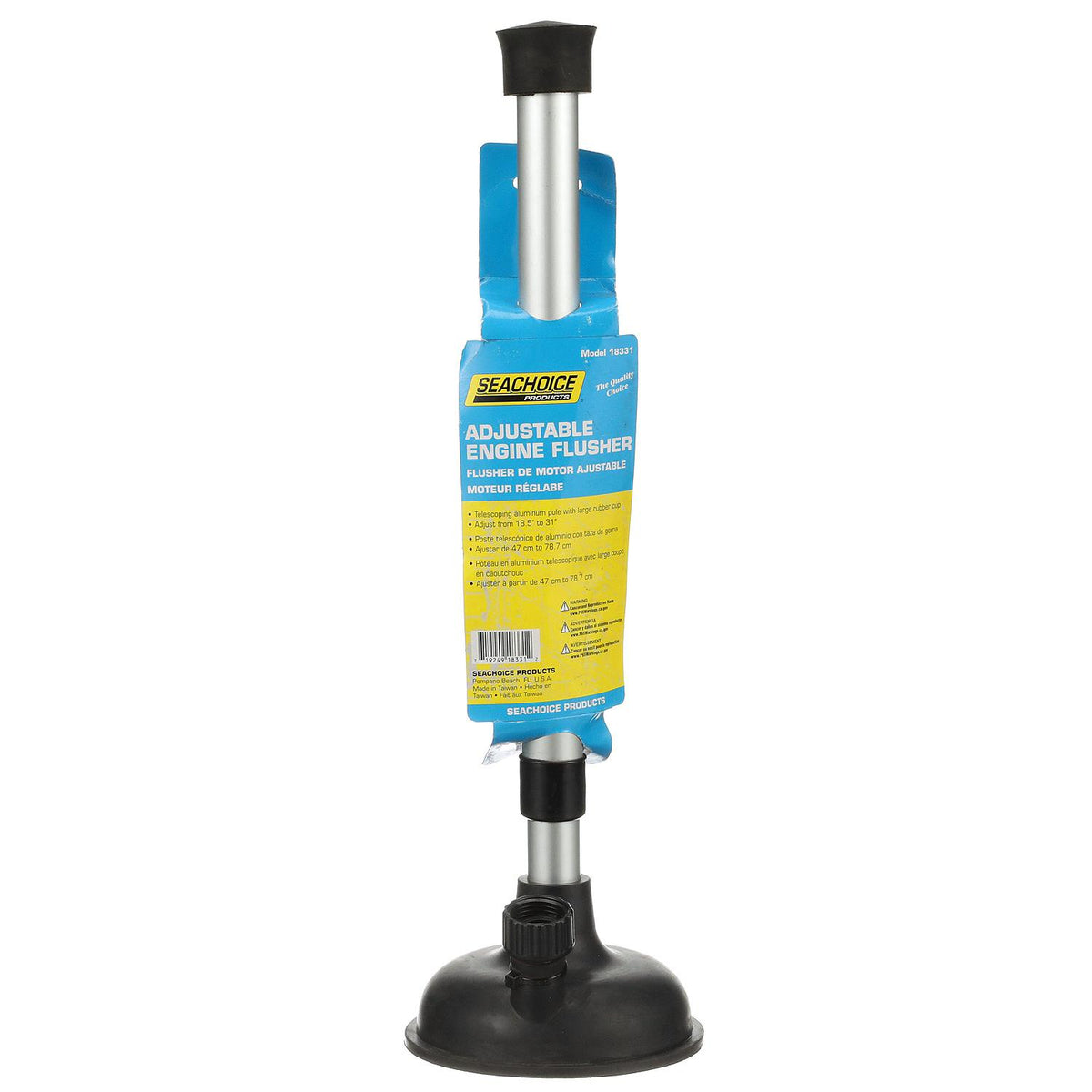 Seachoice Adjustable Inboard Engine Flusher w/ Telescoping Shaft, Perfect For Hard to Reach Motors -Modern Boat Sales & Service