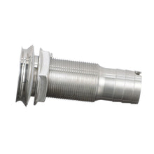 Seachoice Mega-Flow Dripless Thru Hull Fitting, 316 Stainless Steel, Fits 1 in. Hose, 1-1/2 in. Max. Hull Default Title -Modern Boat Sales & Service