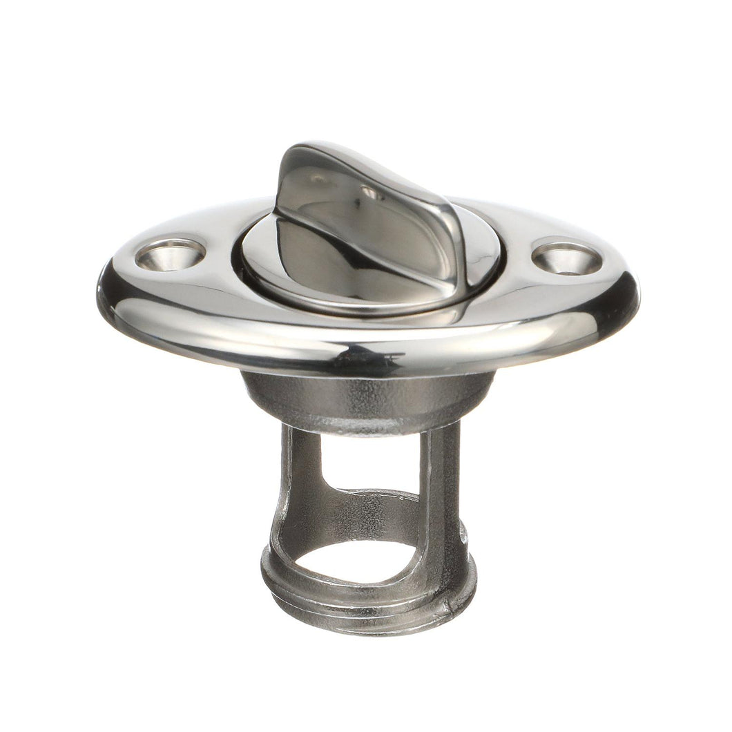 Seachoice Stainless Steel Marine Boat Garboard Drain & Plug, Polished Finish Default Title -Modern Boat Sales & Service