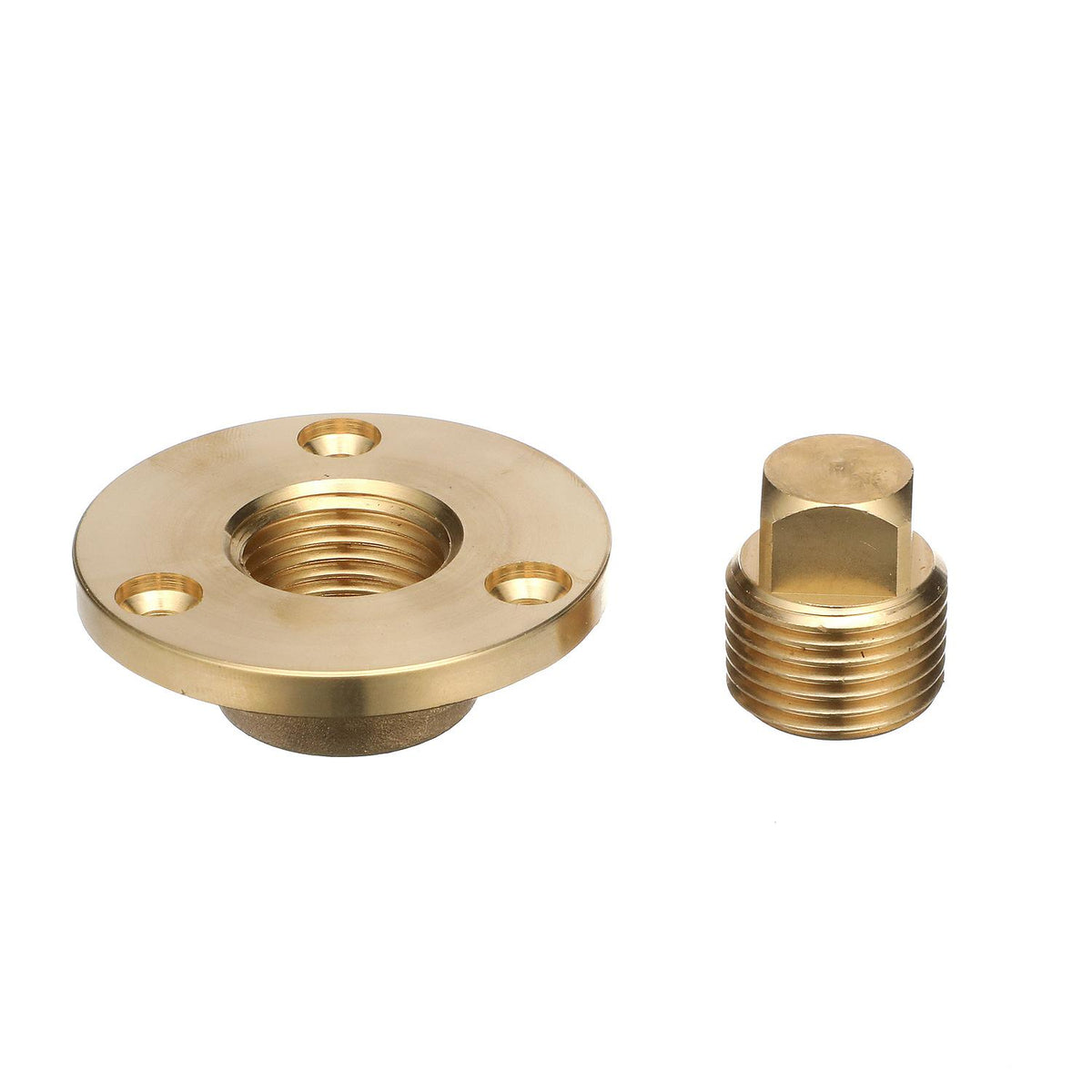 Seachoice Cast Bronze Marine Boat 2 In. Garboard Drain w/ Brass Plug Default Title -Modern Boat Sales & Service