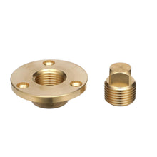 Seachoice Cast Bronze Marine Boat 2 In. Garboard Drain w/ Brass Plug Default Title -Modern Boat Sales & Service
