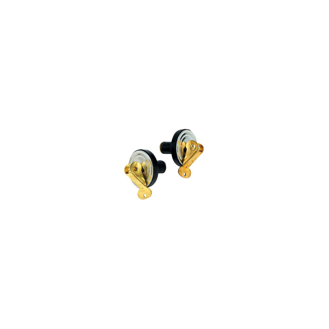 Seachoice 18931 Deck and Baitwell Plug, 3/8 in. Brass, 2-Pack -Modern Boat Sales & Service