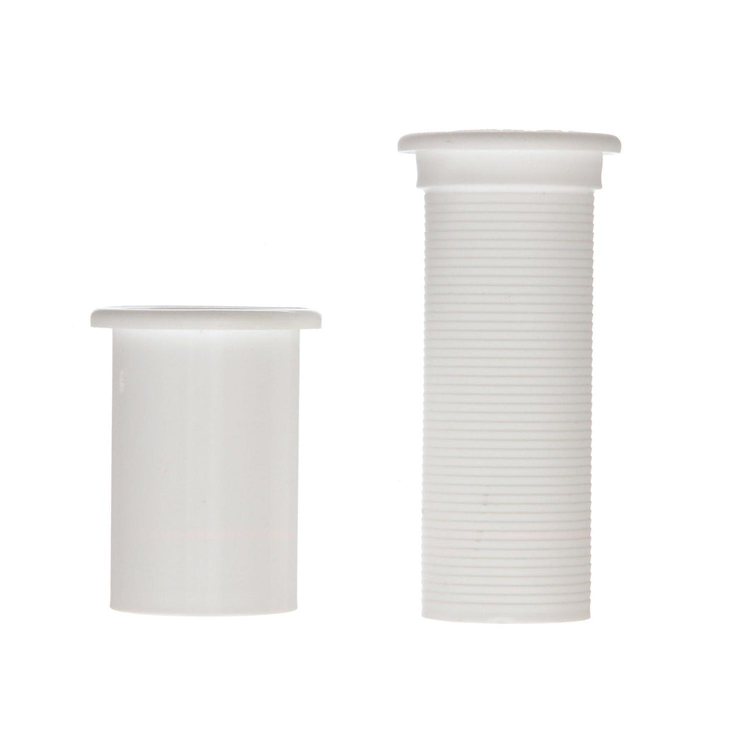 Seachoice 19131 Adjustable Splashwell Drain Tube, Fits 1-1/4 in. Opening, White Plastic -Modern Boat Sales & Service