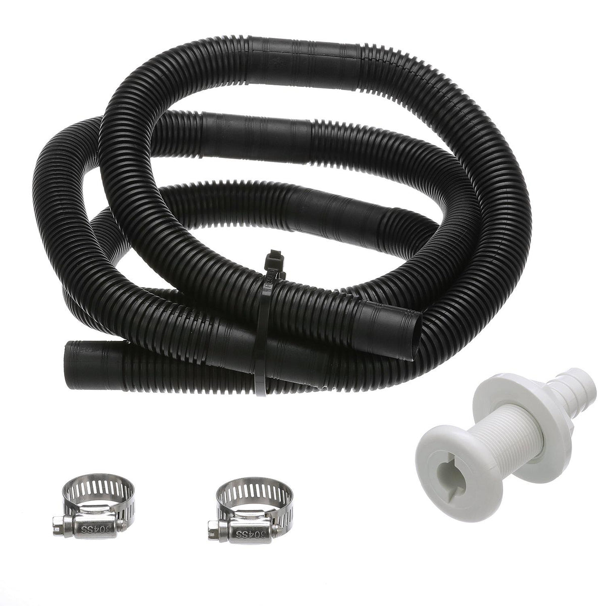 Seachoice Bilge Pump Installation Kit For 3/4 In. Outlets, Includes 6 Ft. Hose, 2 Hose Clamps, and Thru-Hull Fitting -Modern Boat Sales & Service