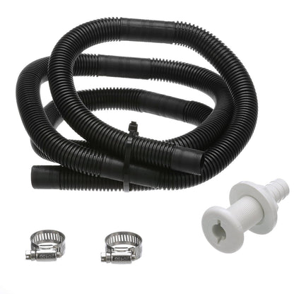 Seachoice Bilge Pump Installation Kit For 3/4 In. Outlets, Includes 6 Ft. Hose, 2 Hose Clamps, and Thru-Hull Fitting -Modern Boat Sales & Service
