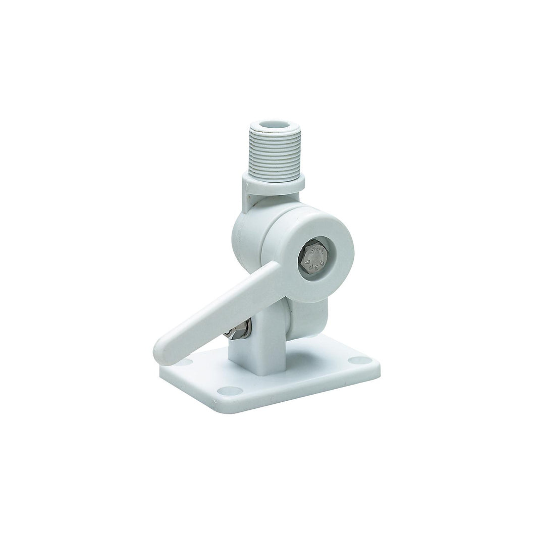 Seachoice 19500 Nylon Antenna Ratchet Mount, White, Bulk Pack -Modern Boat Sales & Service