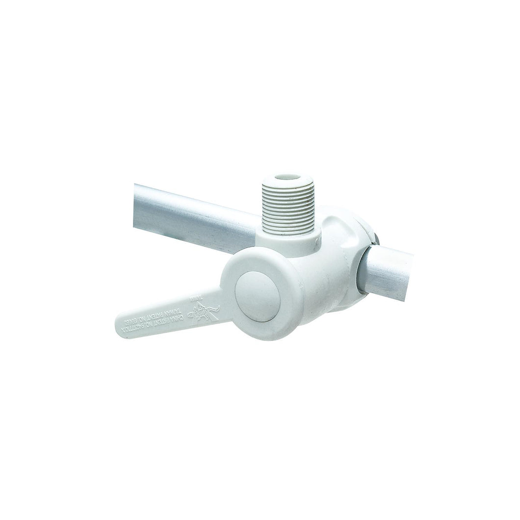 Seachoice 19561 Nylon Antenna Rail Mount - White -Modern Boat Sales & Service