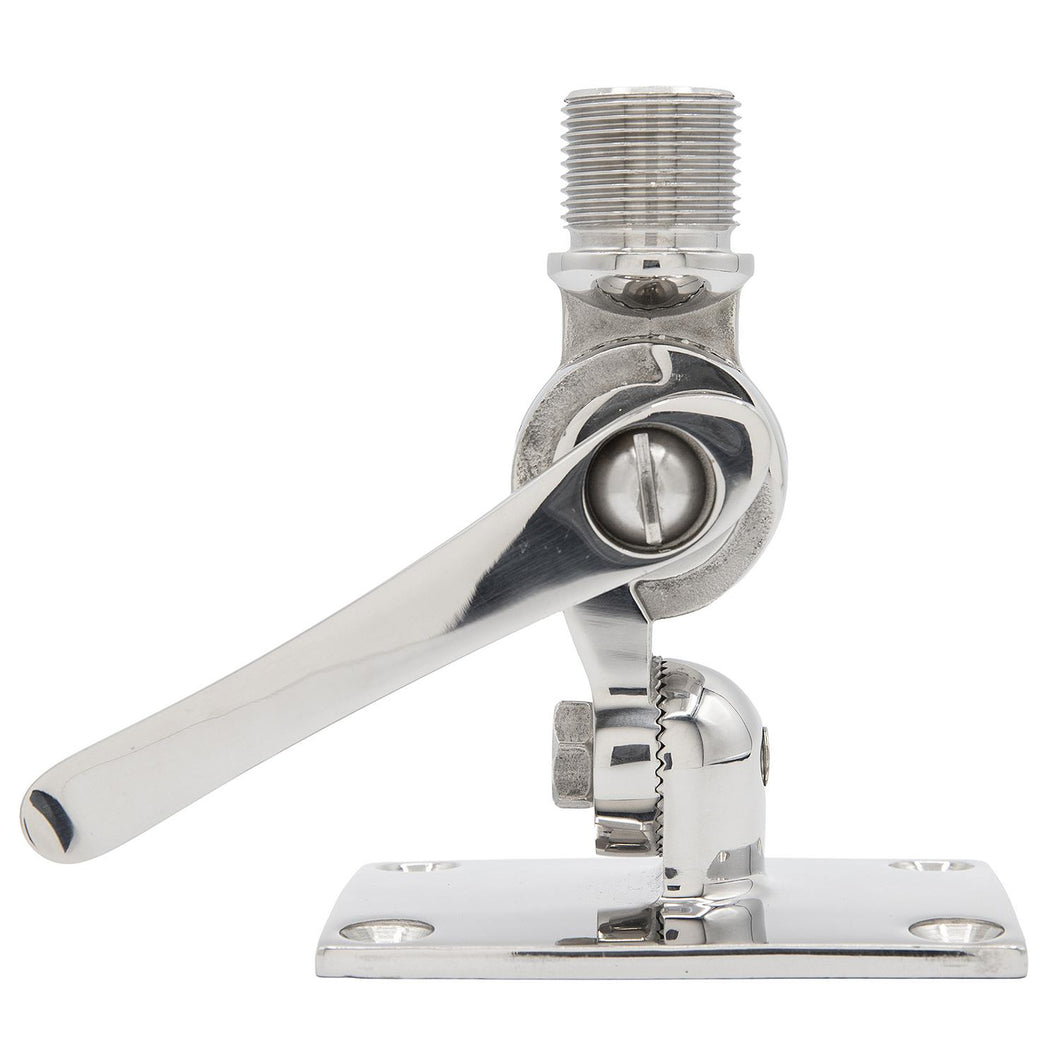 Seachoice 19722 Universal Antenna Ratchet-Mount Base, 316 Stainless Steel Default Title -Modern Boat Sales & Service