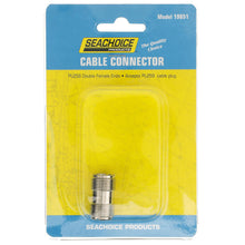 Seachoice PL258 Double Male Adapter, VHF Cable Antenna Connector -Modern Boat Sales & Service