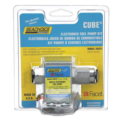 Seachoice Cube Electronic Fuel Pump, 9-11.5 PSI, 12 Volt Systems Default Title -Modern Boat Sales & Service