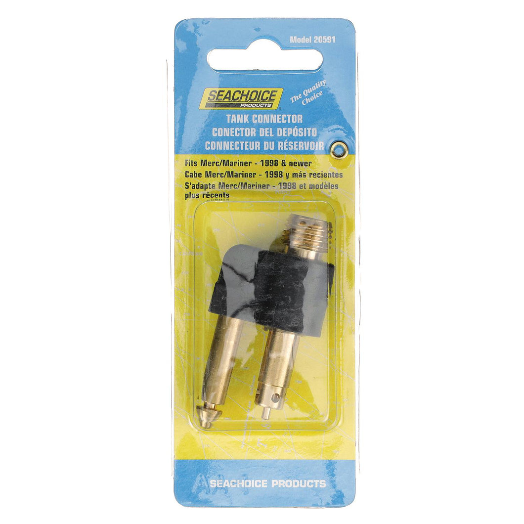 Seachoice Fuel Connector for Mercury (1998 and Newer), Male, 1/4 in. NPT Default Title -Modern Boat Sales & Service