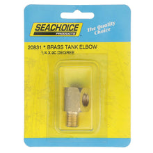 Seachoice Fuel Tank Elbow 1/4 In. NPT Male X 1/4 In. NPT Female, Brass -Modern Boat Sales & Service
