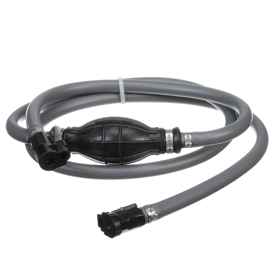 Seachoice 21391 Low Permeation Fuel Line Kit With High-Output Primer Bulb, Mercury, 3/8 In. X 7 Ft. Default Title -Modern Boat Sales & Service