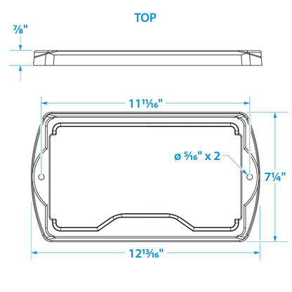Seachoice USCG-Approved Premium Marine Group 24 Series Hold-Down Battery Tray, Black -Modern Boat Sales & Service